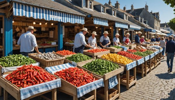 Découvrez les marchés captivants de l'île d'Oléron